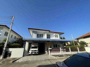 บ้านเดี่ยว 2 ชั้น ใกล้โรงเรียนนานาชาติ ทำเลดีในเชียงใหม่ A6-H0275