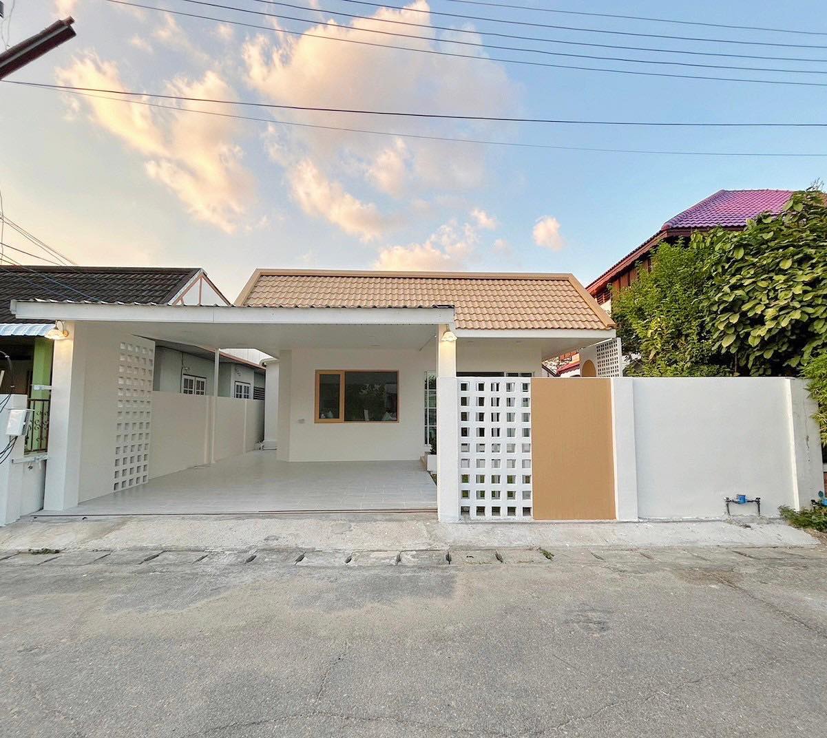 บ้านเดี่ยวชั้นเดียว ในเมืองเชียงใหม่ A6-H0371