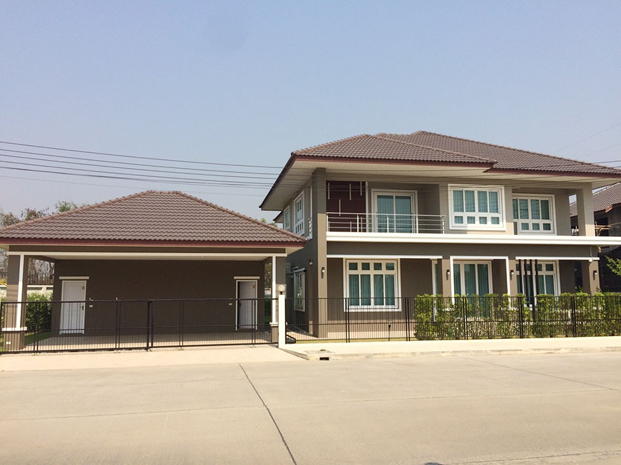 บ้านเดี่ยวสองชั้น สันกำแพง ASP-H0236