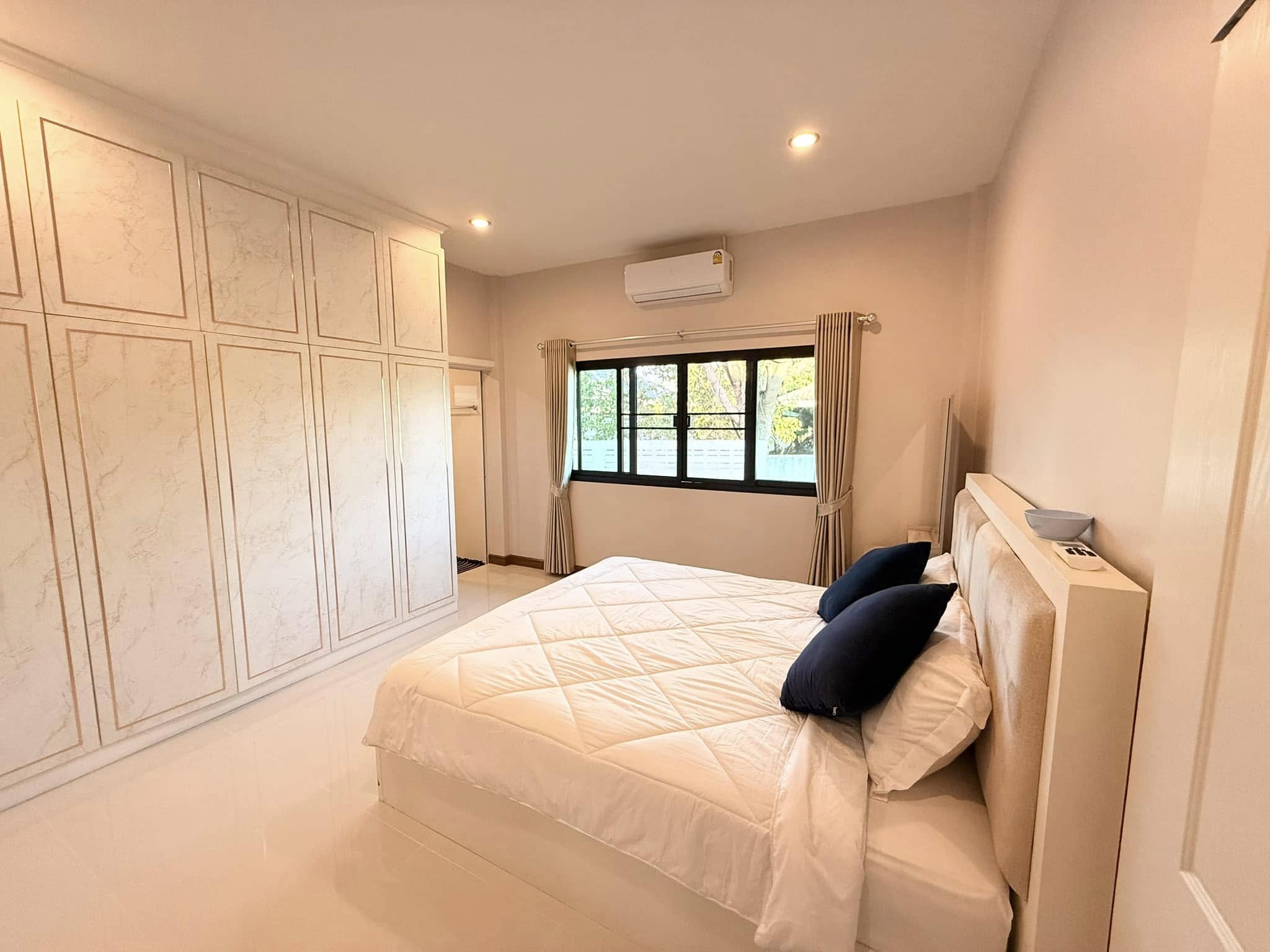 บ้านเดี่ยวชั้นเดียวในโครงการ บรรยากาศเงียบสงบ สันทราย ASS-H0990