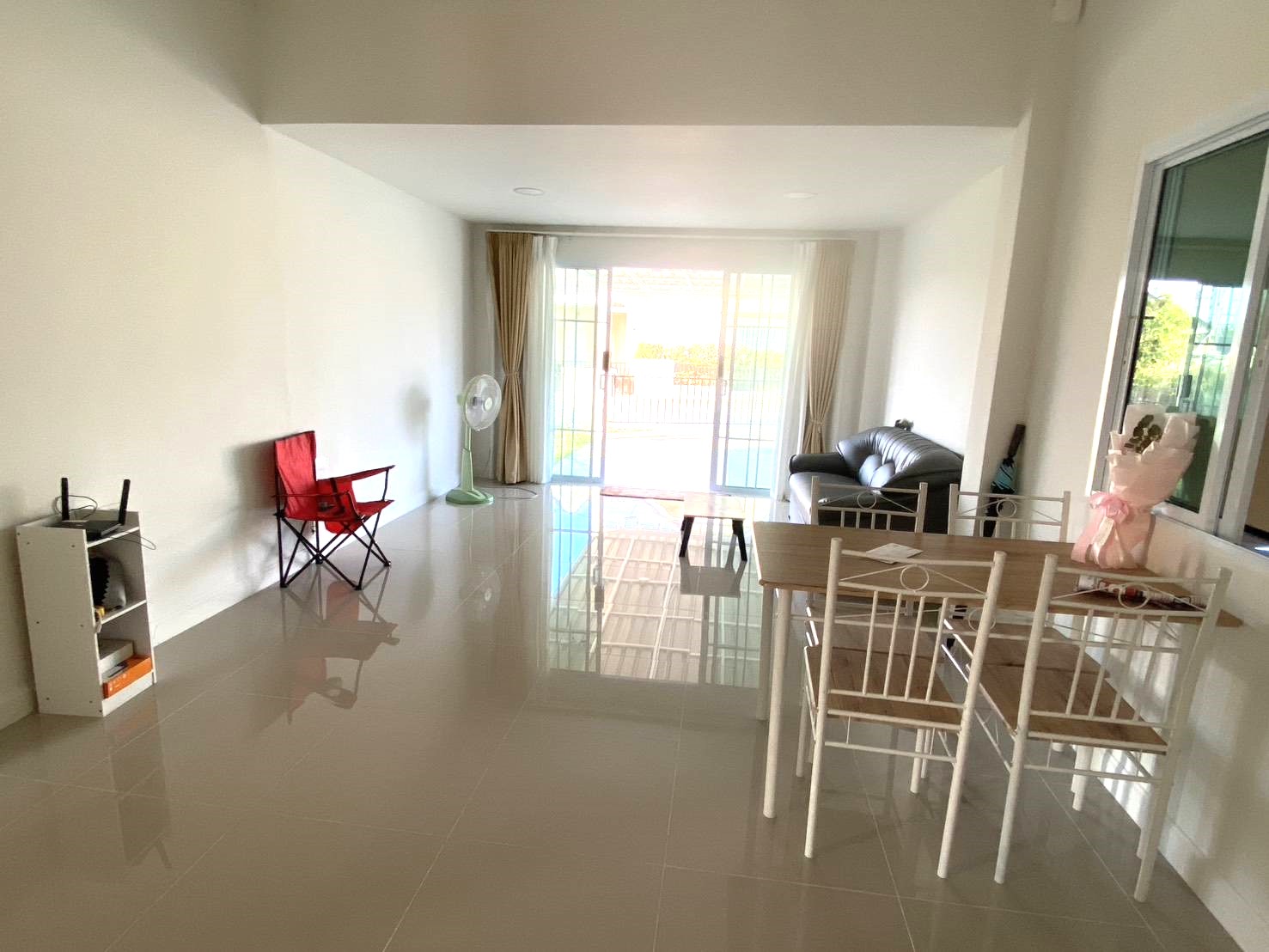 บ้านเดี่ยวชั้นเดียวให้เช่า 2 ห้องนอน 2 ห้องน้ำ ทำเลหนองหาร สันทราย เชียงใหม่ | รหัส ASS-H1091