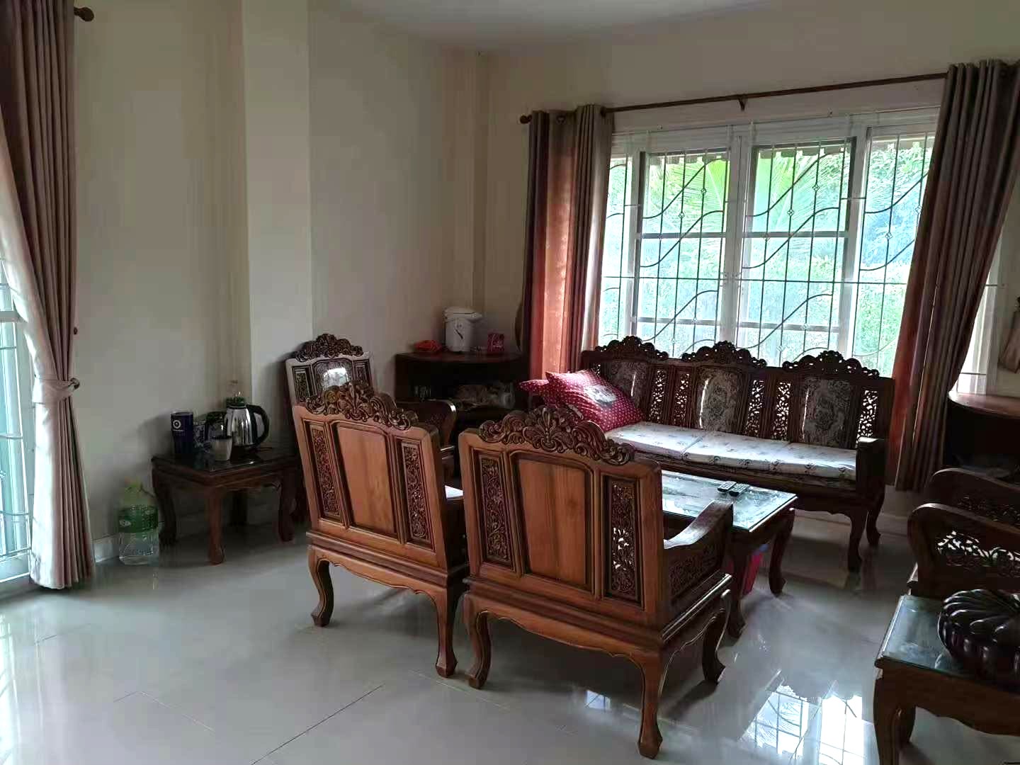 บ้านเดี่ยวสองชั้นให้เช่า 3 ห้องนอน 2 ห้องน้ำ ทำเลสันนาเม็ง สันทราย | รหัส ASS-H1096