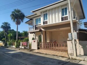 บ้านเดี่ยวสองชั้นให้เช่า 3 ห้องนอน 2 ห้องน้ำ ทำเลสันนาเม็ง สันทราย | รหัส ASS-H1096