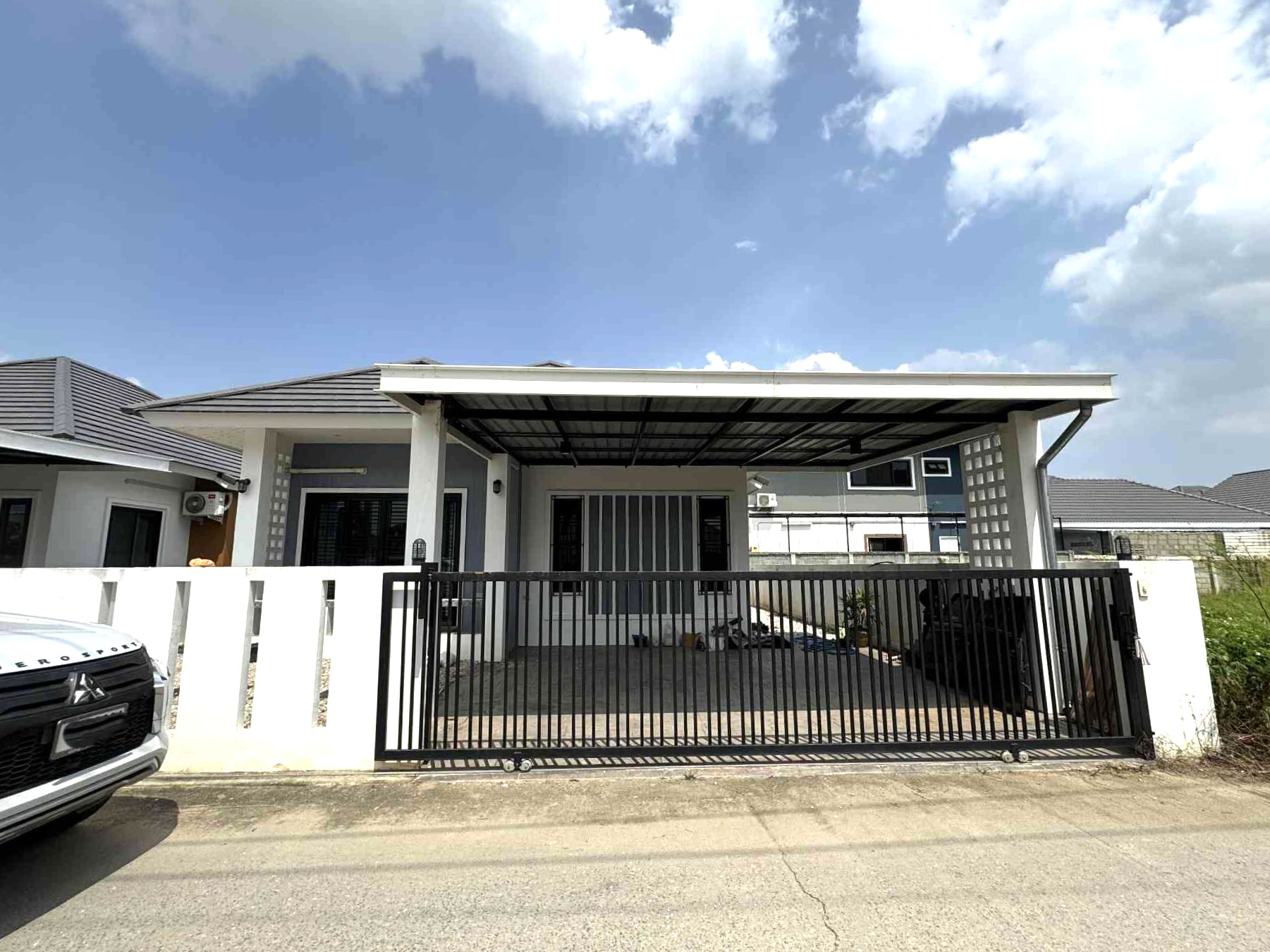 บ้านเดี่ยวชั้นเดียวให้เช่า 3 ห้องนอน 2 ห้องน้ำ ทำเลสันทราย หนองจ๊อม | รหัส ASS-H1104