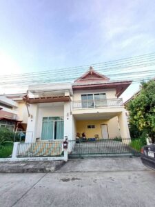 บ้านเดี่ยวสองชั้นให้เช่า 3 ห้องนอน 3 ห้องน้ำ ทำเลสันทราย หนองจ๊อม | รหัส ASS-H1109