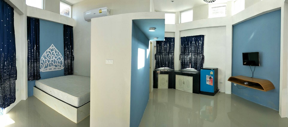 บ้านเดี่ยวชั้นเดียวทรงโดมให้เช่า บรรยากาศส่วนตัว ใกล้ ม.แม่ฟ้าหลวง 5A1-H0111