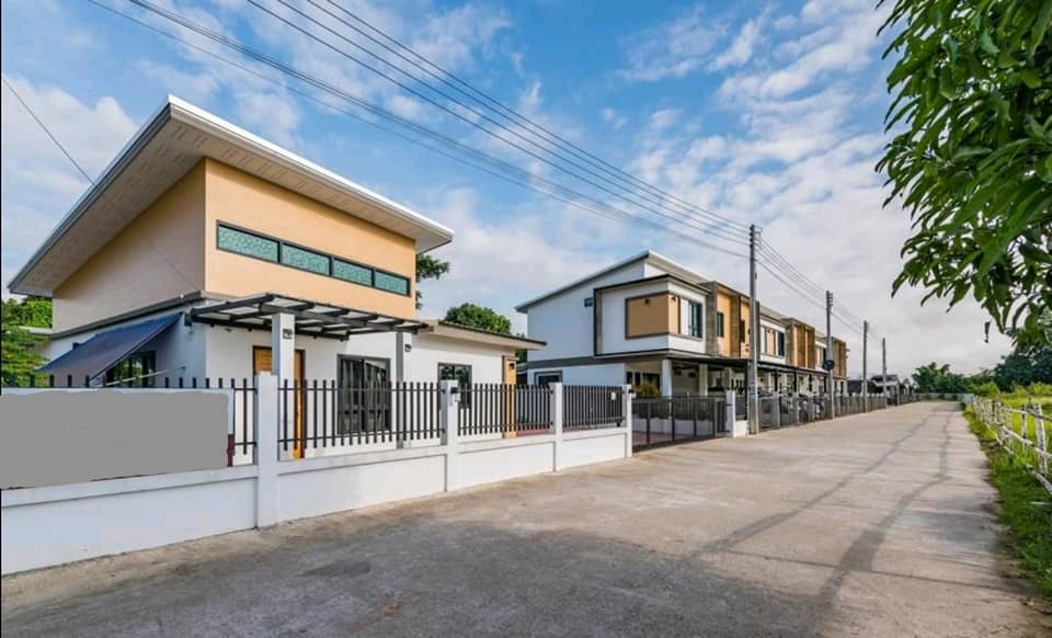 บ้านเดี่ยวชั้นเดียวให้เช่า ทำเลดีแปลงมุม ย่านบ้านดู่ เชียงราย 5A1-H0234