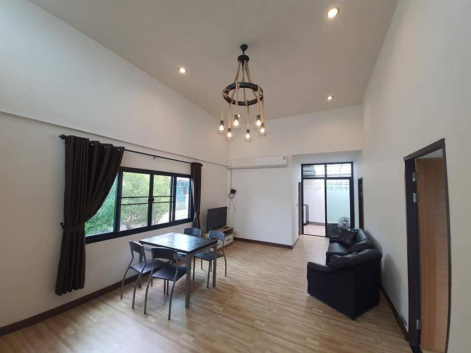 บ้านเดี่ยวชั้นเดียวให้เช่า ทำเลดีแปลงมุม ย่านบ้านดู่ เชียงราย 5A1-H0234