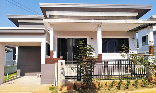 บ้านเดี่ยวชั้นเดียว บรรยากาศส่วนตัว ในทำเลนางแล เชียงราย 5A2-H0090