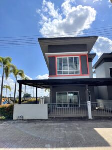 บ้านเดี่ยวสองชั้นให้เช่า ทำเลดี ตำบลนางแล จังหวัดเชียงราย 5A2-H0186