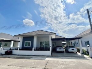 บ้านเดี่ยวชั้นเดียว บรรยากาศเงียบสงบ พร้อมเข้าอยู่ 5A4-H0205