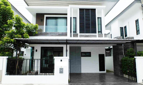 บ้านเดี่ยวสองชั้นให้เช่า บรรยากาศเงียบสงบ A2-H0030