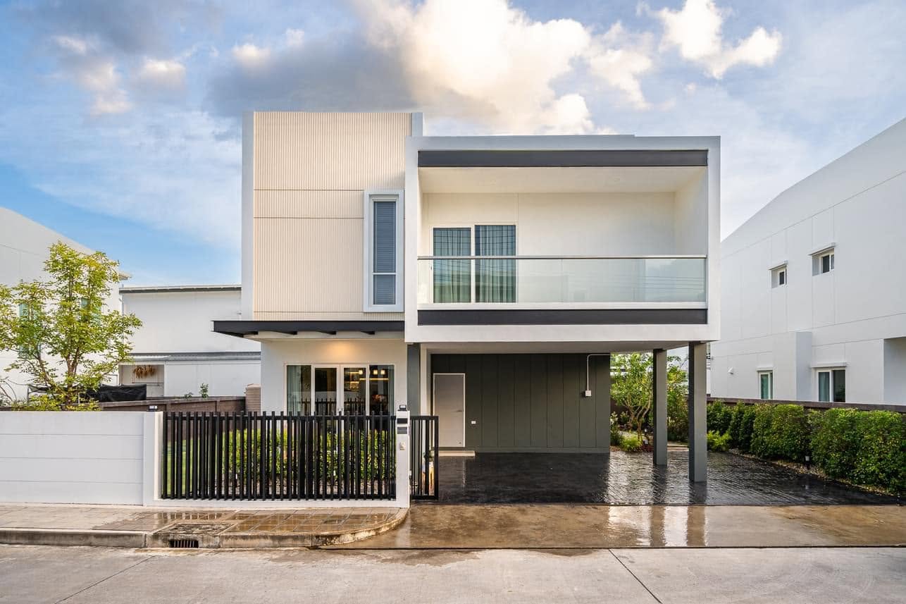 บ้านเดี่ยวสองชั้นสไตล์โมเดิร์น ทำเลศักยภาพเชียงใหม่ A2-H0153