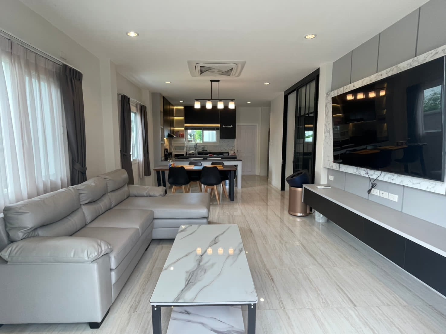 บ้านเดี่ยวสองชั้นสไตล์โมเดิร์น ทำเลศักยภาพเชียงใหม่ A2-H0153