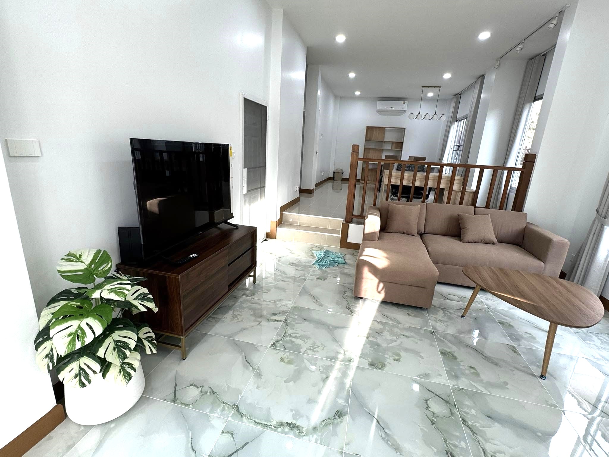 บ้านเดี่ยวสองชั้นให้เช่า ย่านสันพระเนตร สันทราย เชียงใหม่ A5-H0678