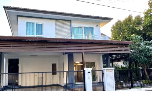 บ้านเดี่ยวสองชั้น ม.สีวลี สันกำแพง บรรยากาศส่วนตัว ทำเลคุณภาพ A5-H0699
