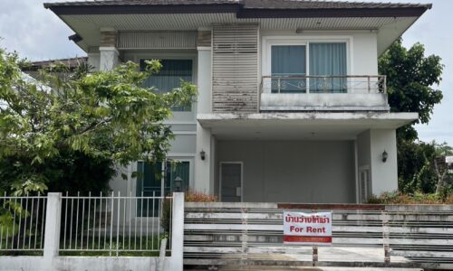 บ้านเดี่ยวสองชั้นให้เช่า ทำเลดี ย่านสารภี เชียงใหม่ A5-H0747