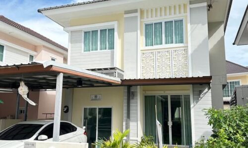 บ้านเดี่ยวสองชั้นให้เช่า ทำเลดี อ.สารภี A6-H0479