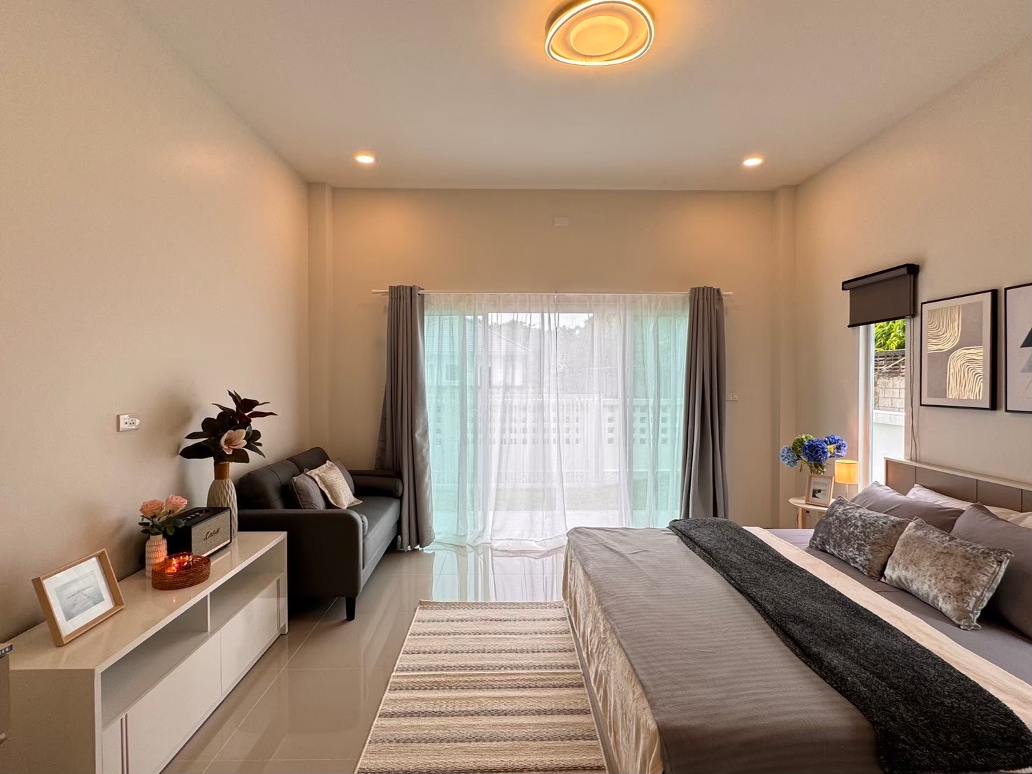 บ้านเดี่ยวชั้นเดียว สไตล์โมเดิร์น สารภี เชียงใหม่ A6-H0481