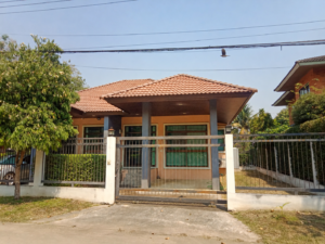 บ้านเดี่ยวชั้นเดียว ม.วังตาล บรรยากาศเงียบสงบในโครงการคุณภาพ A7-H0502