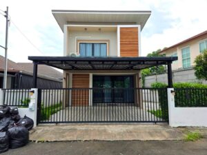 บ้านเดี่ยวสองชั้นให้เช่า ทำเลดี ดอยสะเก็ด พร้อมเข้าอยู่ ADK-H0455