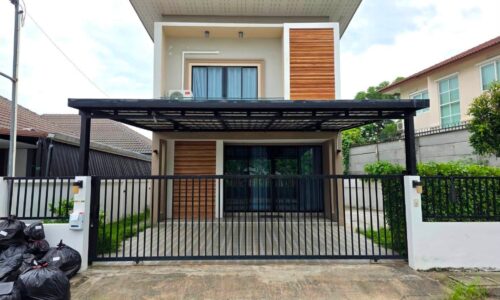 บ้านเดี่ยวสองชั้นให้เช่า ทำเลดี ดอยสะเก็ด พร้อมเข้าอยู่ ADK-H0455
