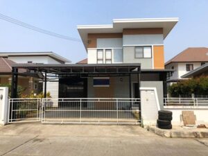บ้านเดี่ยวสองชั้นในโครงการพร้อมเฟอร์นิเจอร์ครบ ทำเลหางดง AHD-H0591