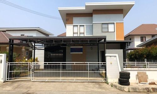 บ้านเดี่ยวสองชั้นในโครงการพร้อมเฟอร์นิเจอร์ครบ ทำเลหางดง AHD-H0591