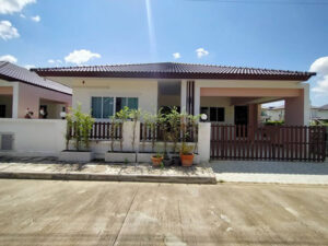 บ้านเดี่ยวชั้นเดียว พื้นที่กว้างขวาง สภาพพร้อมอยู่ AHD-H0667