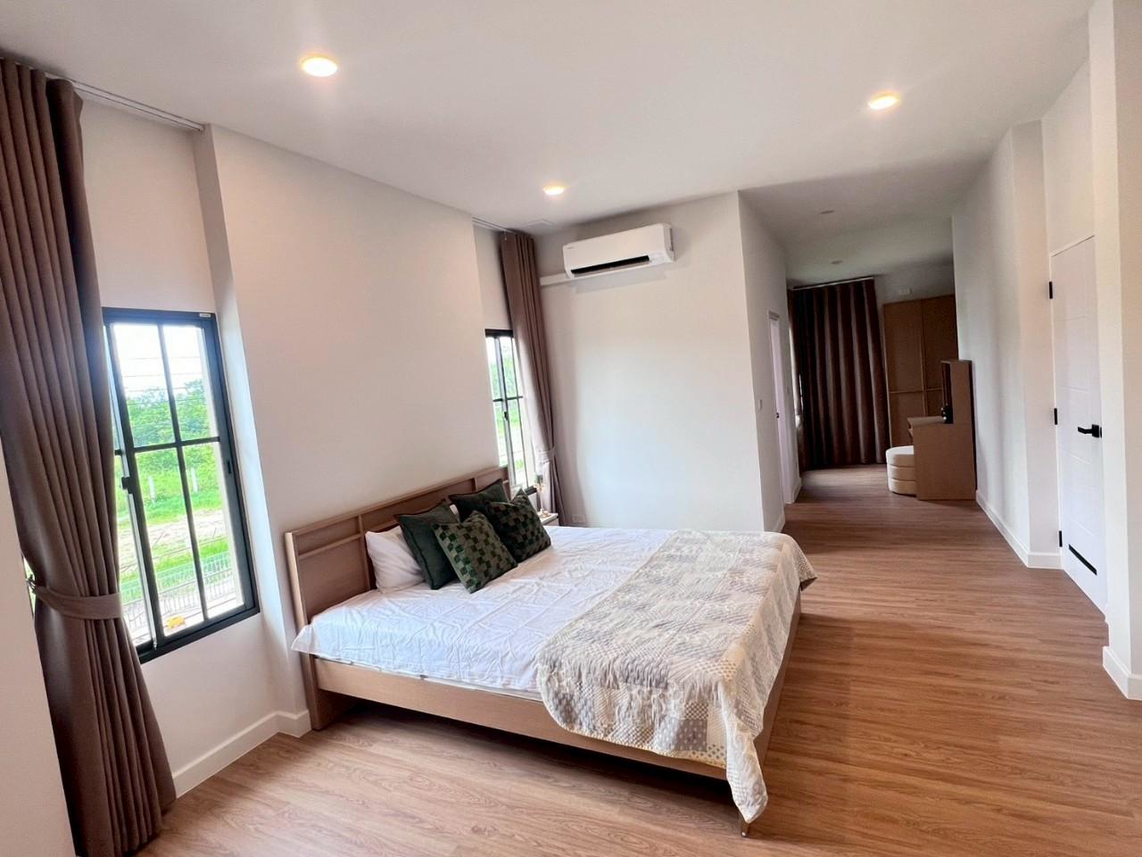 บ้านเดี่ยวสองชั้น โครงการ เกรซแลนด์ หางดง AHD-H1337