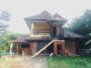 บ้านเดี่ยวสองชั้นทำเลแม่ริม บรรยากาศเงียบสงบ AMR-H0011