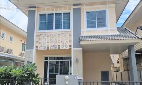 บ้านเดี่ยวสองชั้น โครงการดีญ่าวาเล่ย์ สันกำแพง พร้อมอยู่ ASP-H0636