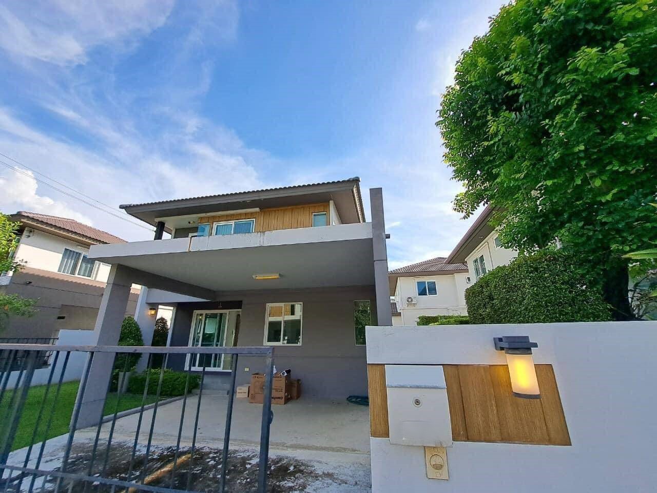 บ้านเดี่ยวสองชั้นให้เช่า โครงการคุณภาพ ย่านสันกำแพง ASP-H0800