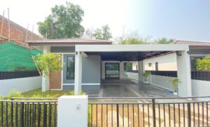 บ้านเดี่ยวชั้นเดียวทำเลดี Pet Friendly พร้อมอยู่ ASRP-H0234