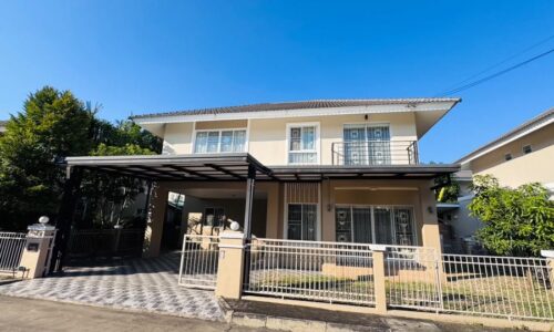 บ้านเดี่ยวสองชั้นทำเลดี ตอบโจทย์ทุกไลฟ์สไตล์ ใกล้โรงเรียนนานาชาติ ASRP-H0312