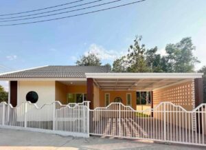 บ้านเดี่ยวชั้นเดียวให้เช่า บรรยากาศอบอุ่น พร้อมรับสัตว์เลี้ยง ASS-H1123