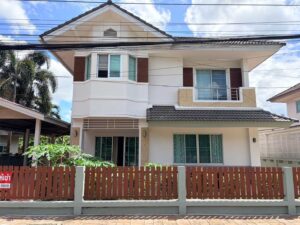 บ้านเดี่ยวสองชั้นให้เช่า ทำเลริมกก เมืองเชียงราย 5A1-H0223