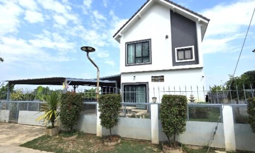 บ้านเดี่ยวสองชั้นพร้อมอยู่ ย่านริมกก เชียงราย 5A2-H0255