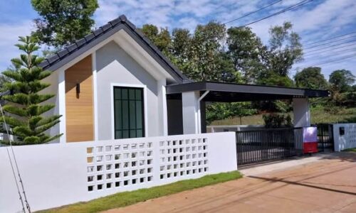 บ้านเดี่ยวชั้นเดียวทำเลดี พื้นที่กว้างขวาง ย่านนางแล เชียงราย 5A2-H0311