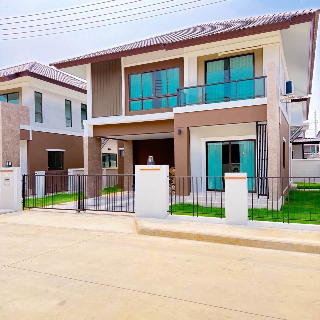 บ้านเดี่ยวสองชั้นให้เช่า โครงการกาญจน์กนก A5-H0750