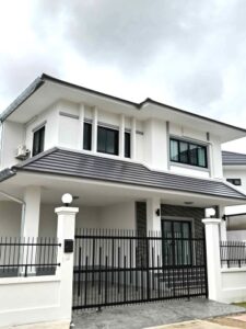 ให้เช่าบ้านเดี่ยวสองชั้น ม.ใจแก้วเอราวัณ เชียงใหม่ A6-H0414