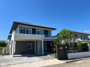 บ้านเดี่ยวสองชั้นให้เช่า โครงการมัณฑนา ซีรีนเลค เชียงใหม่ A8-H0675