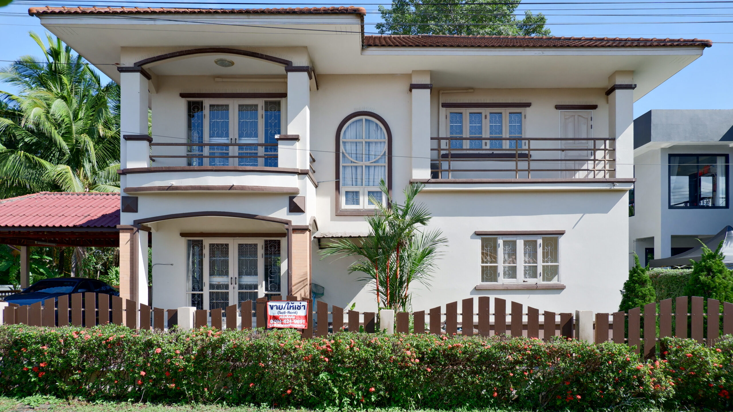 บ้านเดี่ยวสองชั้นให้เช่า พื้นที่กว้าง บรรยากาศส่วนตัว ดอยสะเก็ด ADK-H0456