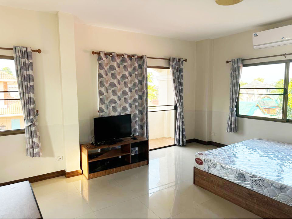 บ้านเดี่ยวสองชั้นให้เช่า ทำเลดี ย่านสันผักหวาน หางดง AHD-H1108