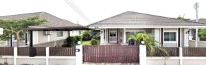 บ้านเดี่ยวชั้นเดียวให้เช่า บรรยากาศส่วนตัว AHD-H1196