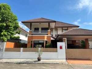 บ้านเดี่ยวสองชั้นให้เช่าในโครงการกุลพันธ์วิลล์ 9 Zentric AHD-H1257