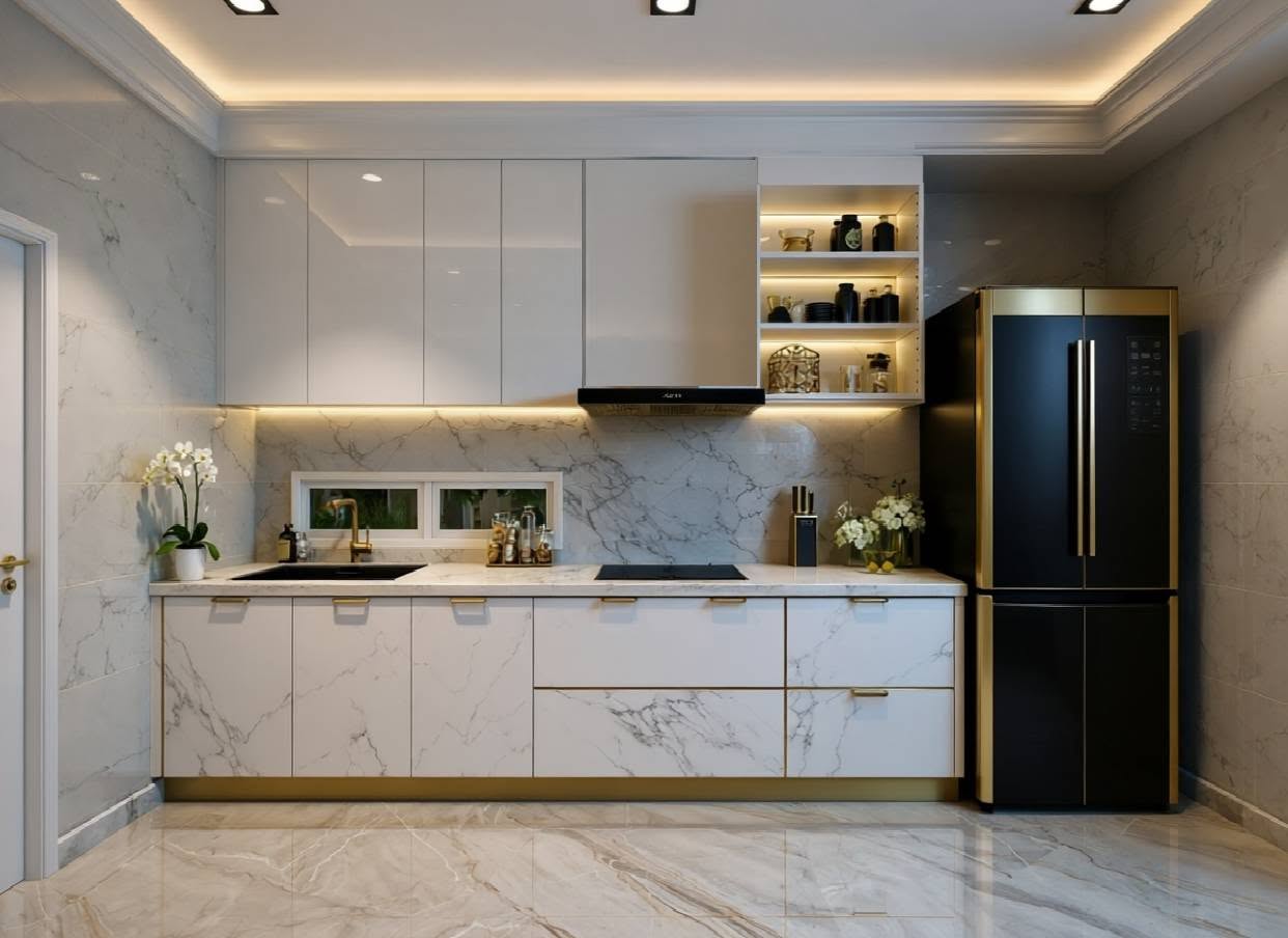 บ้านเดี่ยวสองชั้นสไตล์ Modern Luxury พร้อมอยู่ AHD-H1355