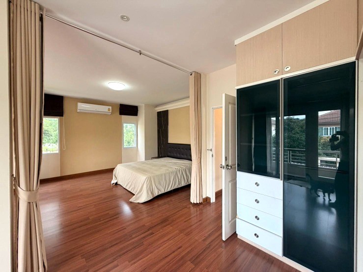 ให้เช่าบ้านเดี่ยวสองชั้น พร้อมอยู่ ใกล้โรงเรียนนานาชาติปัญญาเด่น AHD-H1366