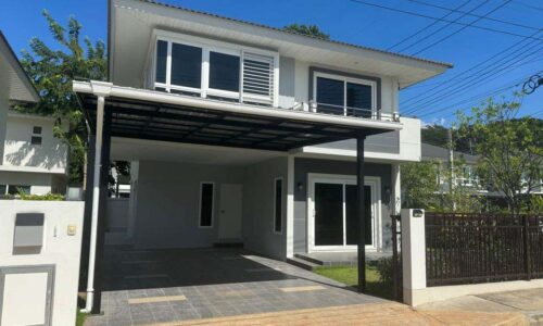 บ้านเดี่ยวสองชั้นในโครงการคุณภาพ ทำเลดีแม่ริม เชียงใหม่ AMR-H0239
