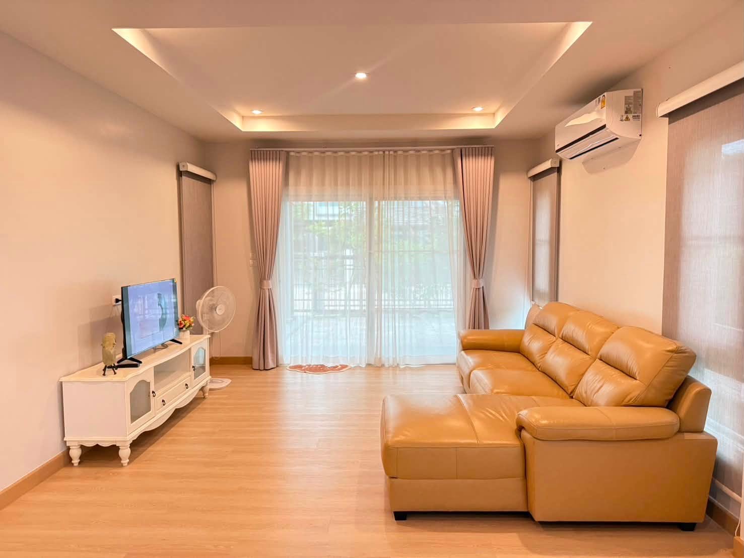 บ้านเดี่ยวสองชั้นให้เช่า แม่ริม | บ้านพร้อมอยู่ ใกล้ธรรมชาติ ในโครงการคุณภาพ AMR-H0322